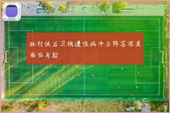 独行侠后卫线遭伤病冲击阵容深度面临考验