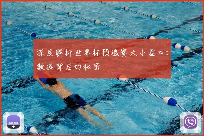 深度解析世界杯预选赛大小盘口：数据背后的秘密